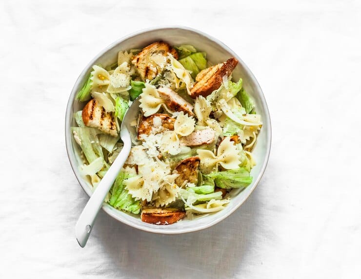 Chicken Caesar Pasta Salad