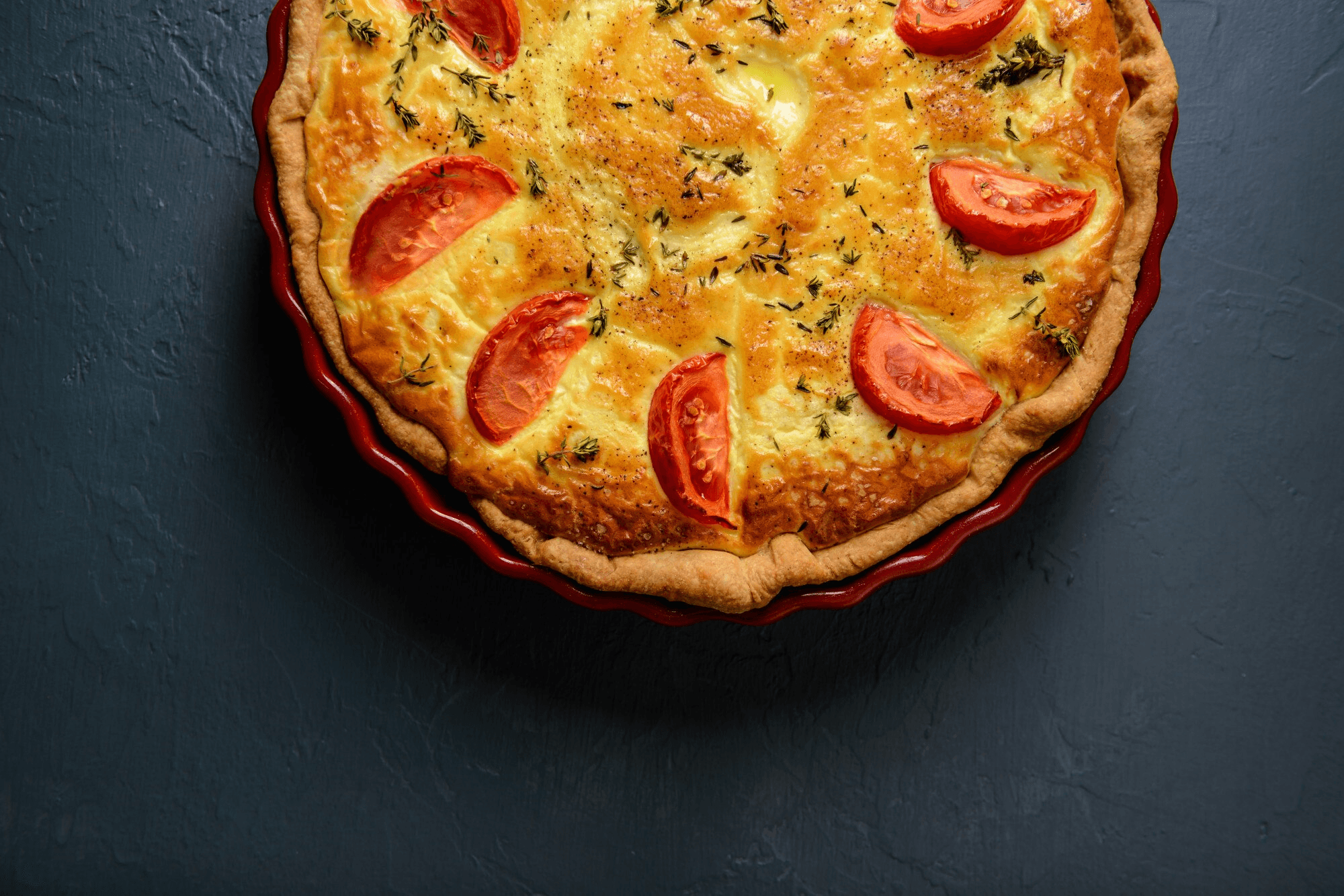 tortilla quiche bake